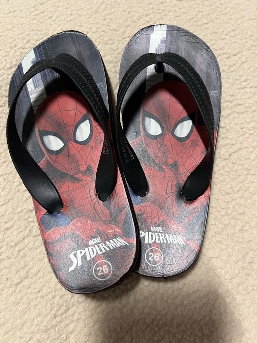 Бански за момче 2-3г, плюс подарък чехли Спайдермен