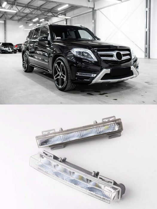Дневни светлини LED DRL Mercedes W166 , X166 , X204 , ML , GL , GLK