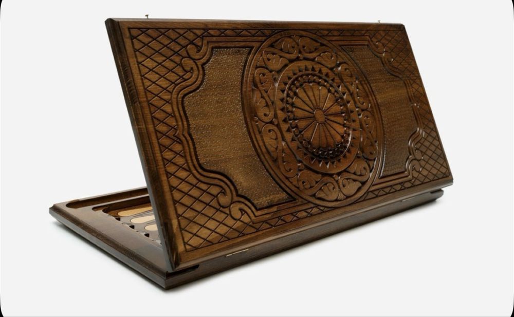 Нарды резные из массива бука (Армения)