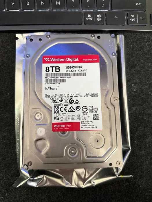 HDD NAS WD PRO 8TB WD8005FFBX (in garantie)