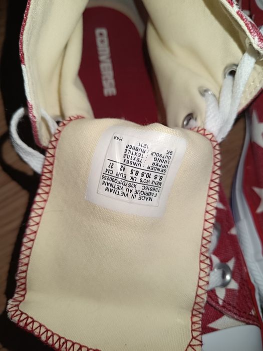 Converse all star, model cu steluțe, mărimea 42