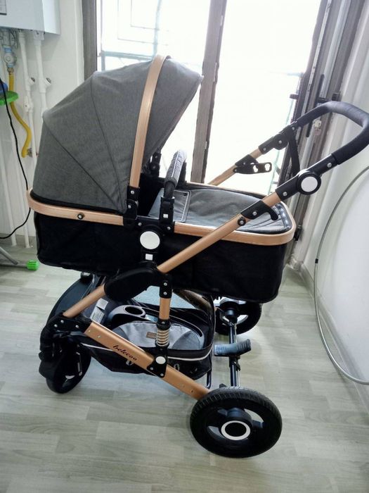 Трансформер коляска автокреслоси билан