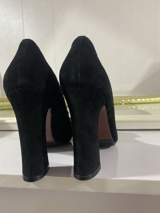 Замшевые туфли 37 размер