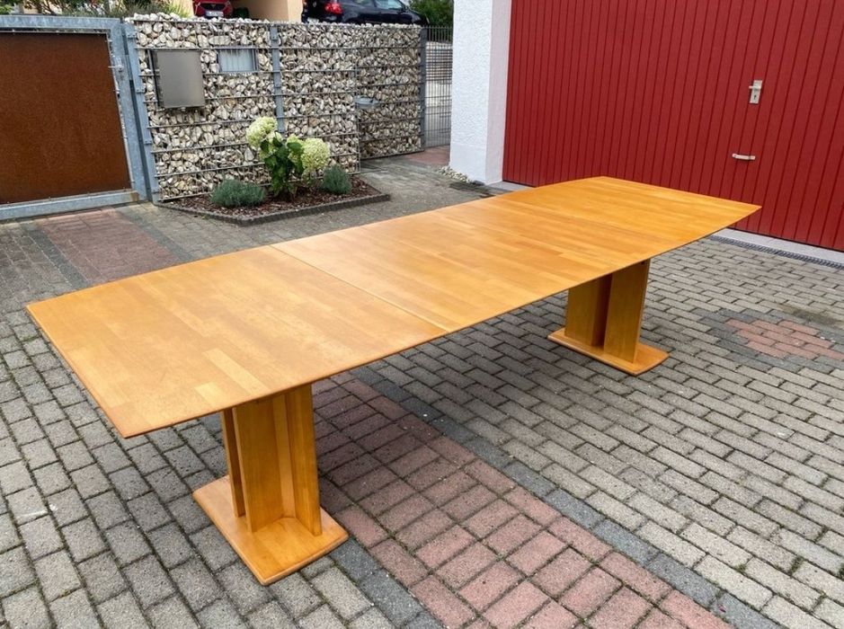 Masă Extensibilă Fag - Lemn Masiv - Mobila Germania