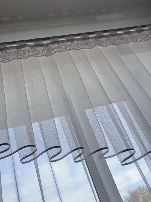 Продам тюль белый