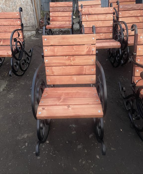 Scaun tip balasor rustic