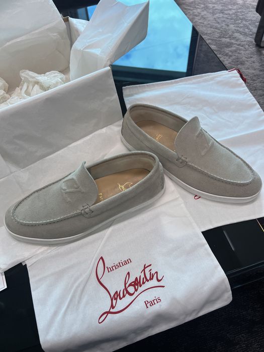 Christian Louboutin Varsi boat мъжки мокасини