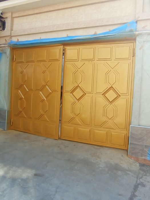 Ремонт ворот покраска ворот