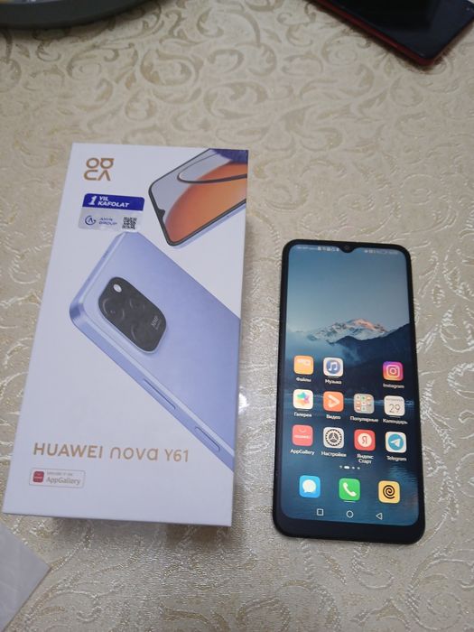 Продам huawei nova y61 в отличном состоянии