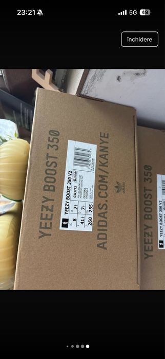 Adidas Yeezy Boost 350 V2 Mx Oat 41 1/3