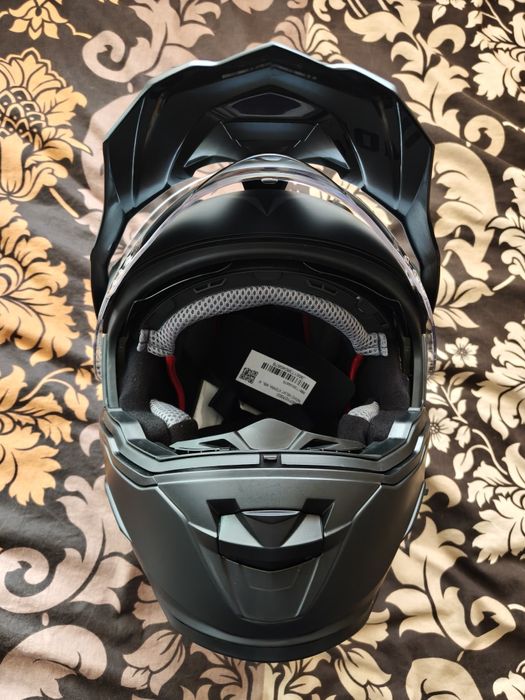 Каска за мотор/адвенчър Novic Xterra Matt Black