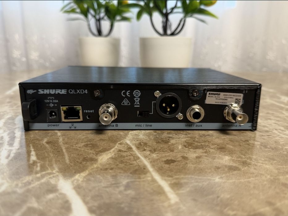 QLXD B-58 Microfon Wireless UHF – Transmisie 100m  - 900Mhz