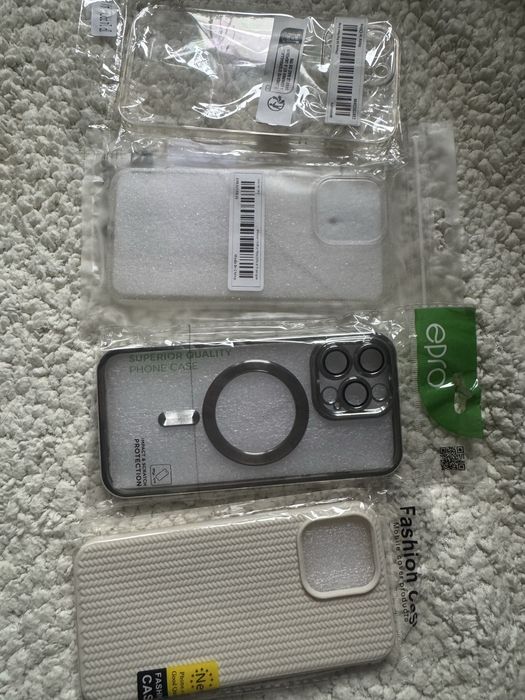 Нови 4 броя за 14лв общо iPhone 15 pro max