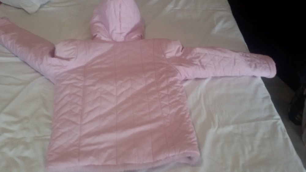 Детско яке с ДВЕ ЛИЦА-кожухче и промазка