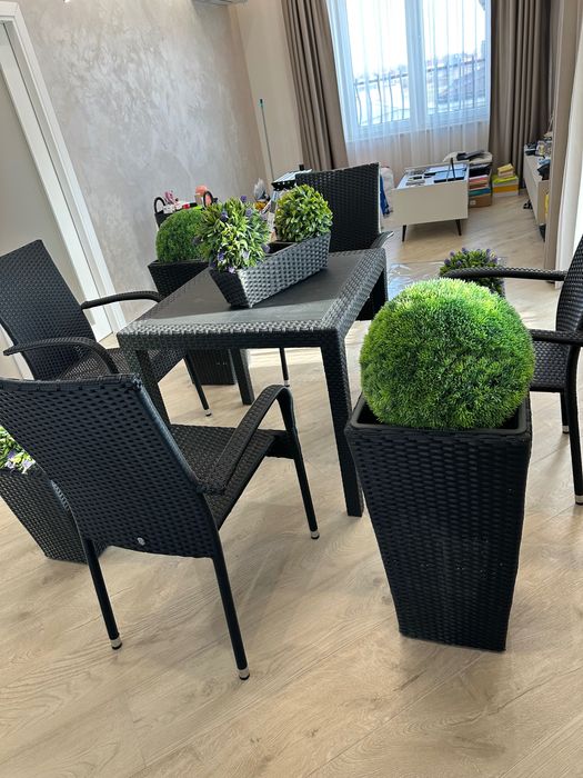 Градинска мебел от изкуствен ратан