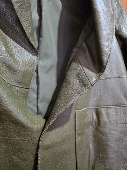 Jachetă scurtă de piele