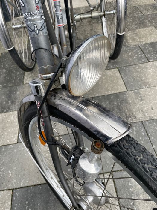 Bicicletă cu 3 roți și 3 viteze