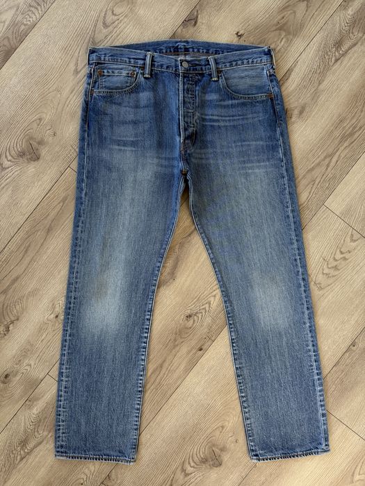 Blugi LEVIS 501 Albastru Barbati | Marime 34 x 30 (Talie 90 cm)