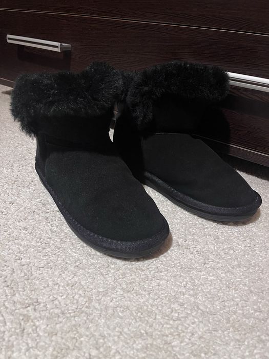 Ghete stil UGG (brand Mojito, pliele naturala)