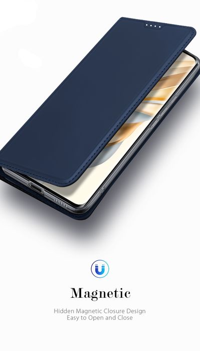 Honor Magic 8 7 Lite / 8 Pro / VELVET BOOK Кожен калъф тип тефтер