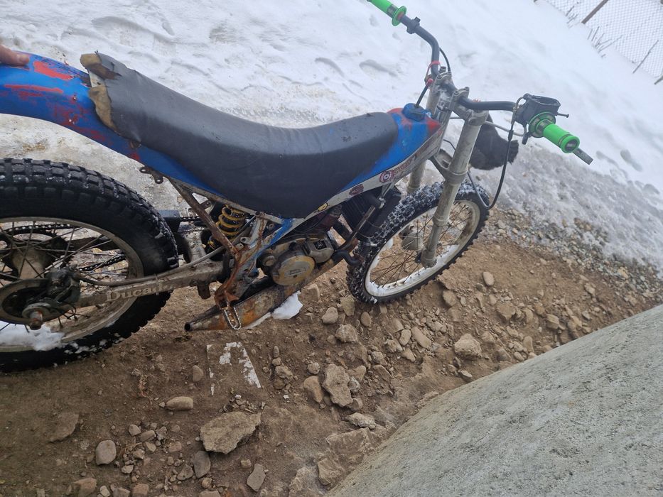 Vand cross trial cu motor aprilia RS am6 90cc 2timpi