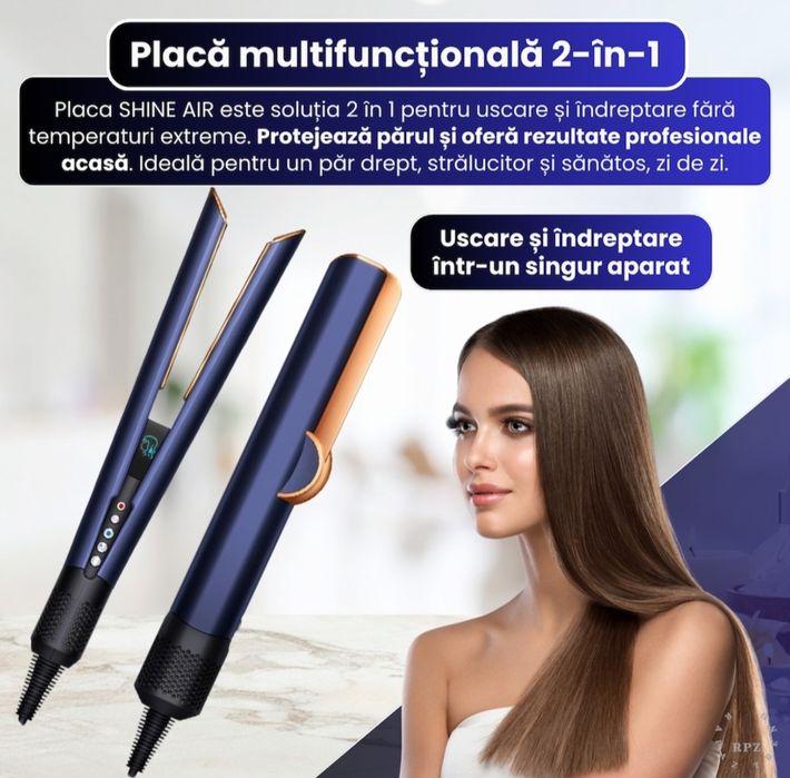Placa indreptat parul