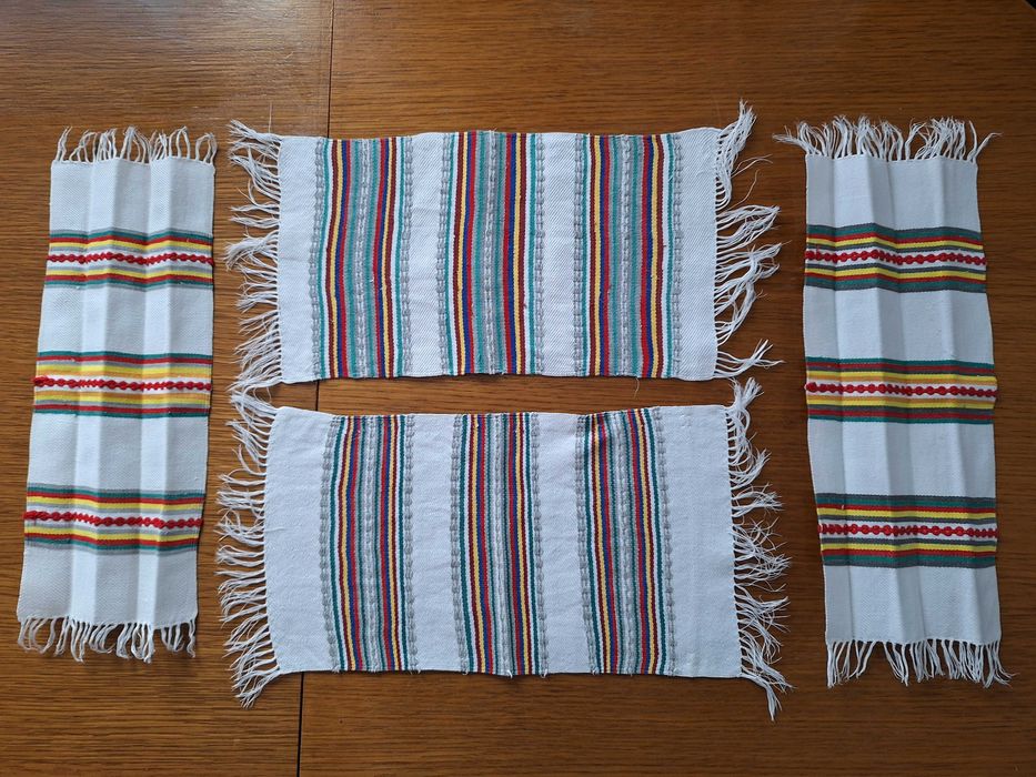 Mileuri decorative tradiționale românești, țesute manual