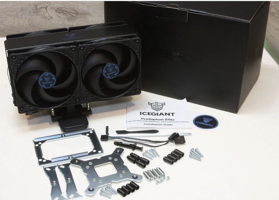 Cooler procesor ICEGIANT  pe aer  (Intel Amd si TR4)
