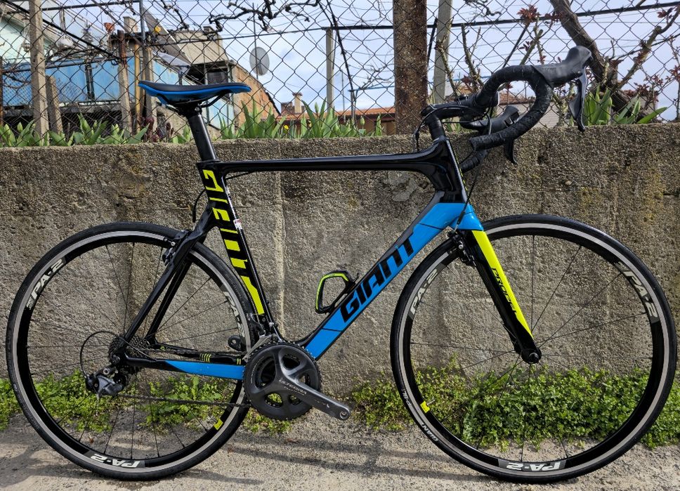 8.2 кг. Giant Propel Карбонов шосеен велосипед  Ultegra 6800 2x11