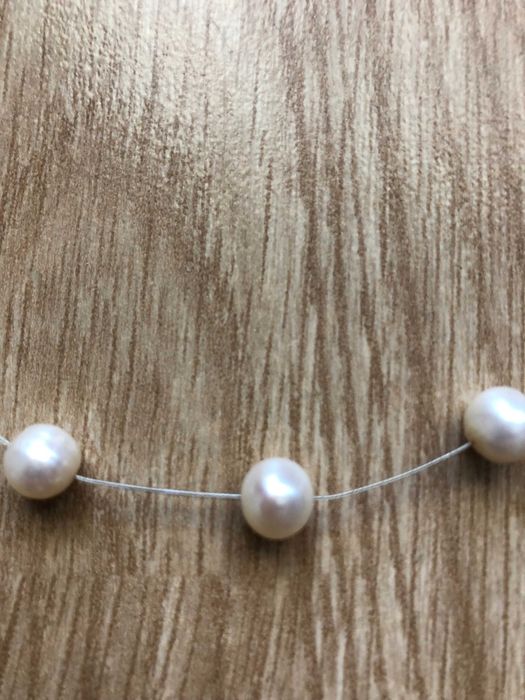 Колие сребро и перли