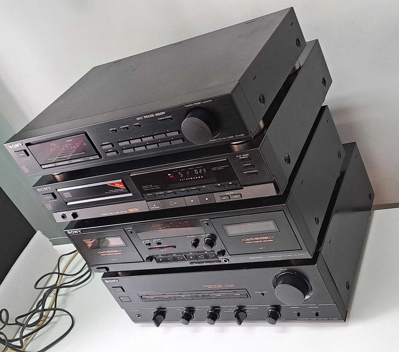 Amplificator Sony TA-F519R Linie Hi-Fi  Made in Japan – CD Deck Tuner 4 Piese