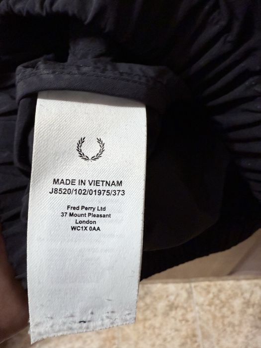 Fred Perry анорак/ветровка