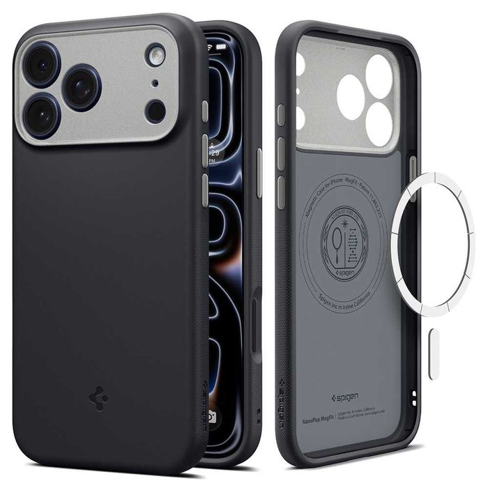Калъф Spigen Caseology Nano Pop MagSafe за iPhone 18 Pro, iPhone 17 Pro, iPhone 18 Pro Max, iPhone 17 Pro Max