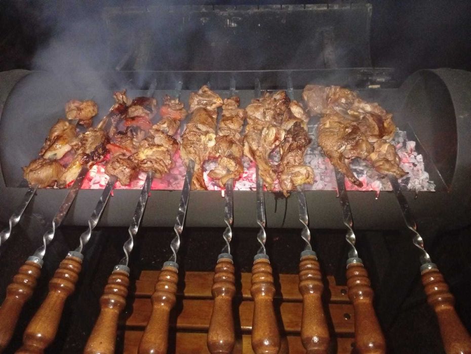 Мангал из балона