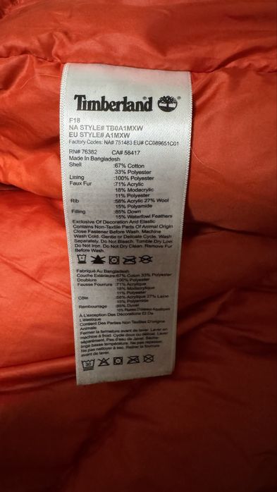 Парка Timberland Scar Ridge