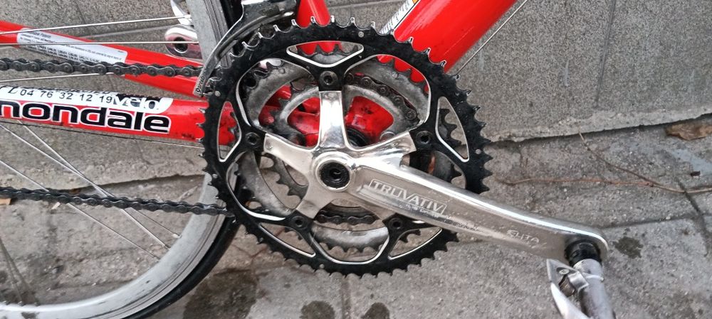 Продавам  алуминиев бегач Cannondale Saeco 28 цола,57 см