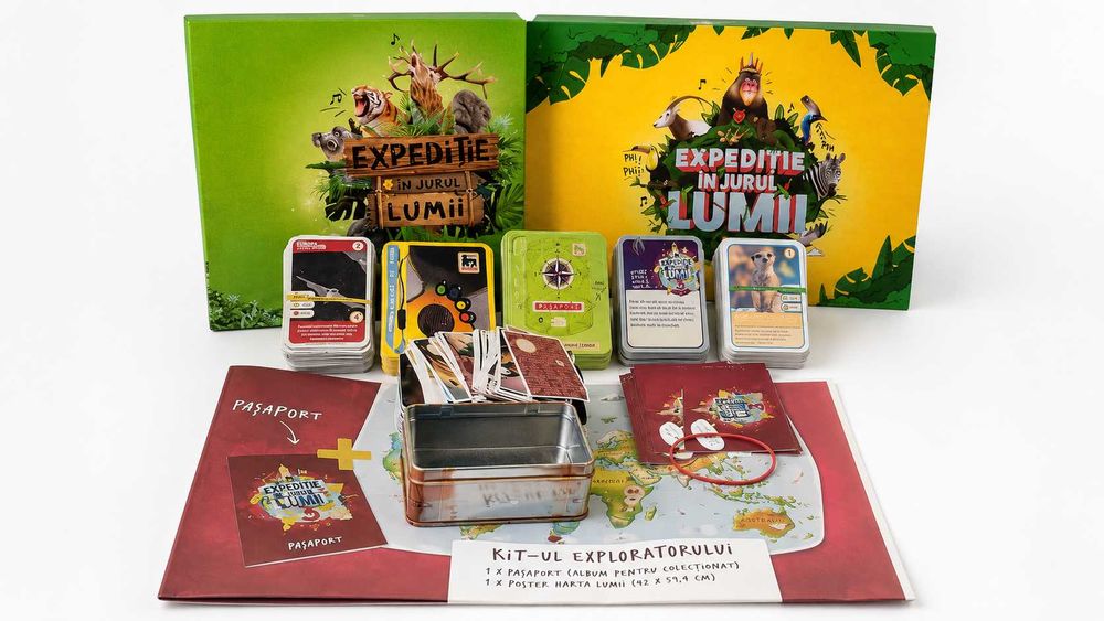Colectia Mega Expeditie in jurul lumii 2