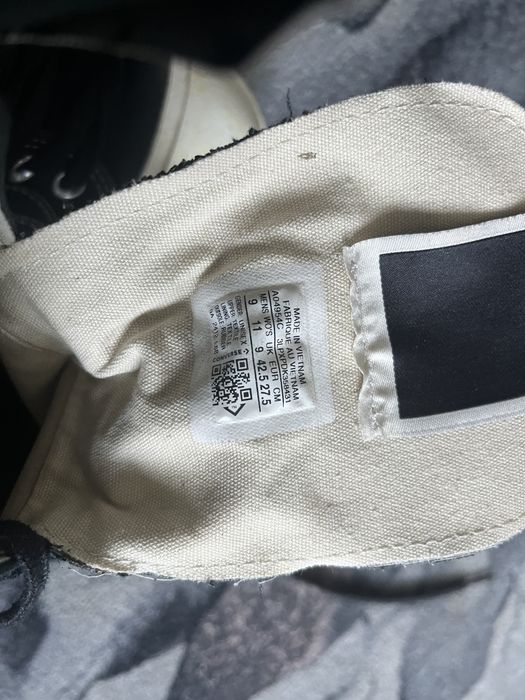кеды rick pwens converse dbl drkstar