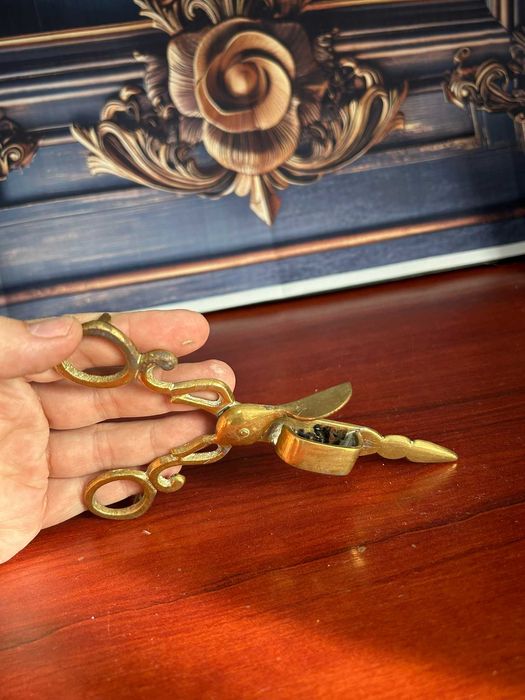 DN363 Foarfeca de alama 16cm pentru lumanari