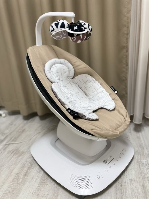 4Moms Mamaroo 5.0 Multi-Motion Baby Swing – Sandstone