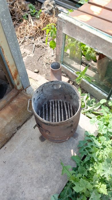 Продам казан с печью