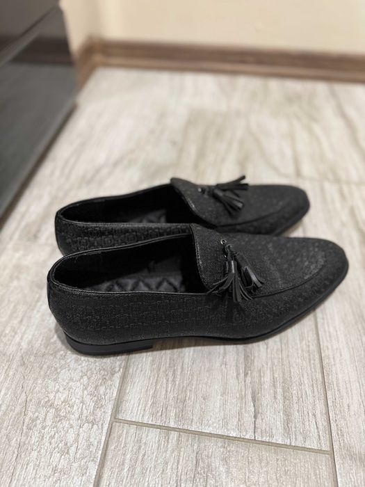 Мокасини Zara Man - черен цвят