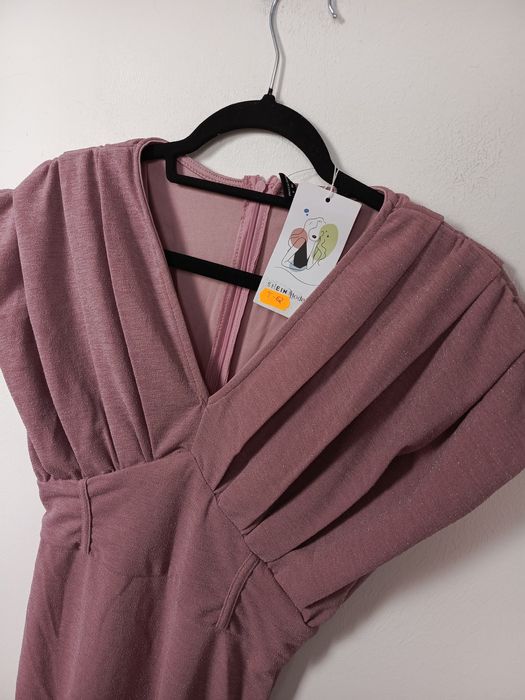 Rochie lunga cu sclipici