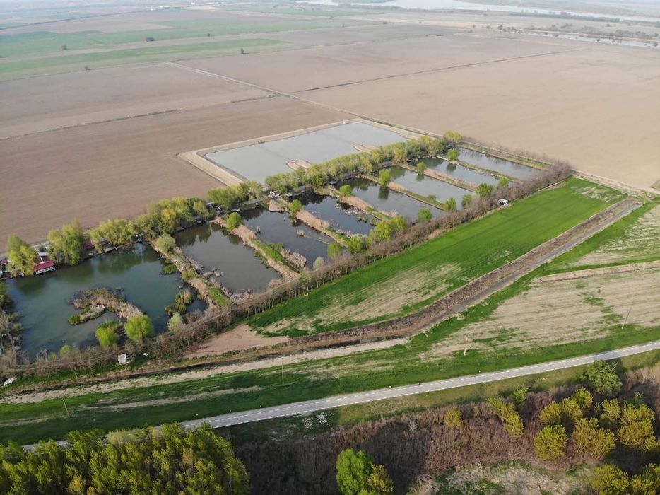 Zonă de agrement Galați cu specific pescăresc