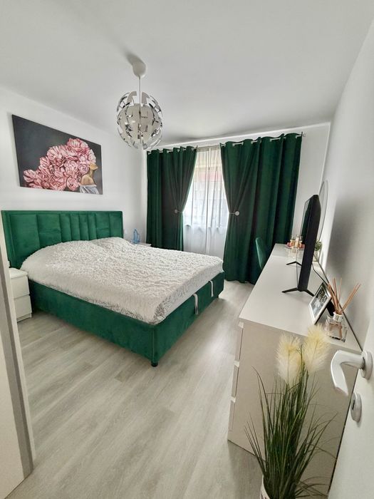 Apartament 2 camere complet mobilat si utilat loc de parcare si boxa inclusa