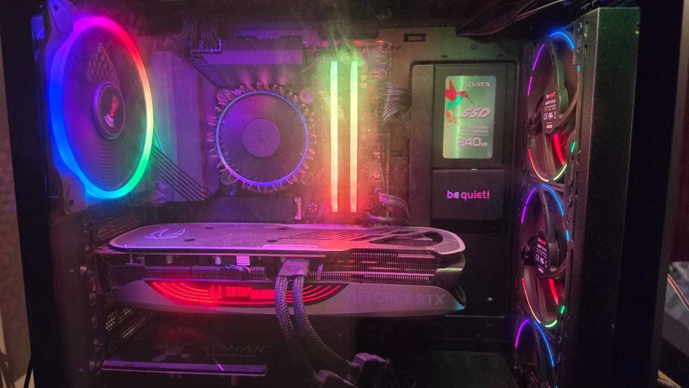 PC Gaming Monitor 144Hz | RTX 4070 Ti | 32GB RAM | i5 12400F