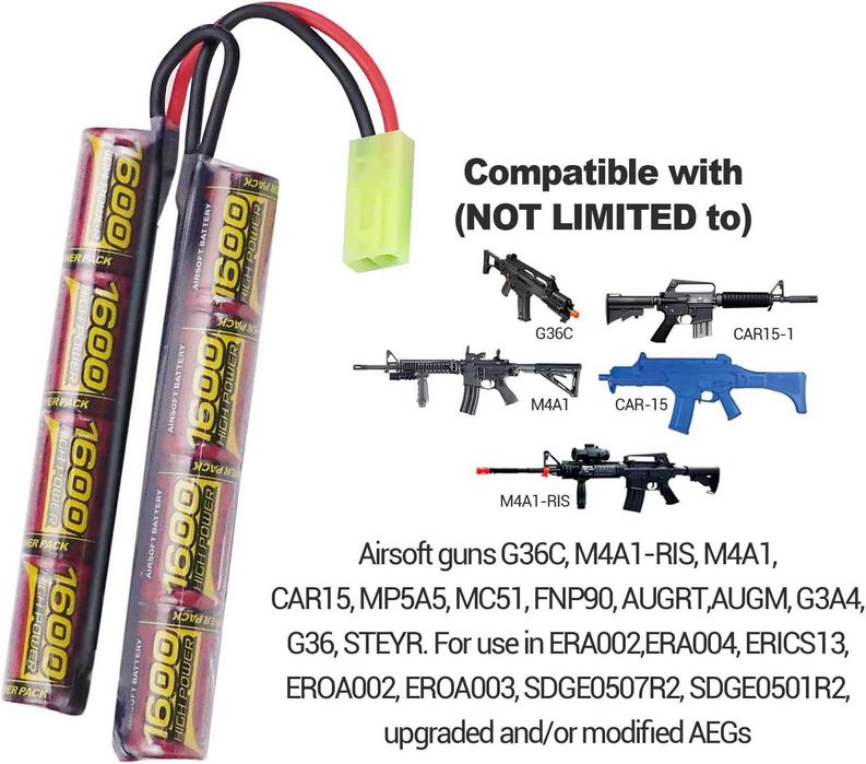Baterie airsoft Melasta NiMH 9.6V