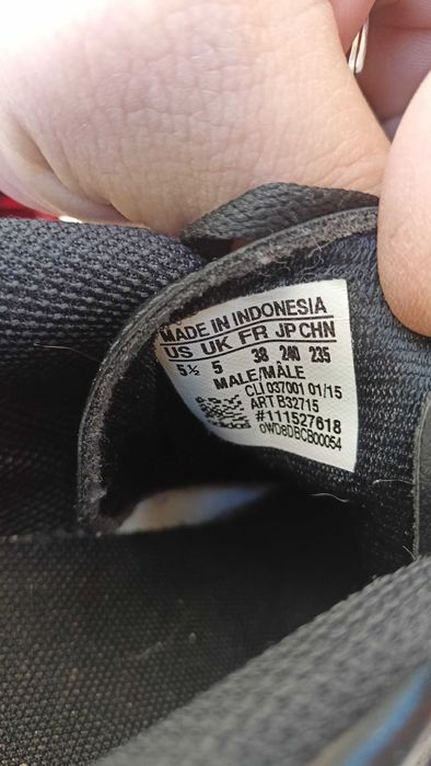 Бутонки Адидас 38