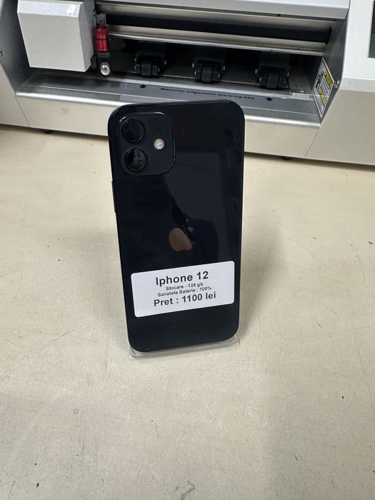 Iphone 12  / 128 gb / 100% baterie  / LA REDUCERE / folie sticla cadou