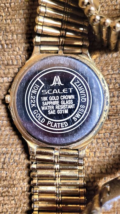 Позлатен Швейцарски Часовник